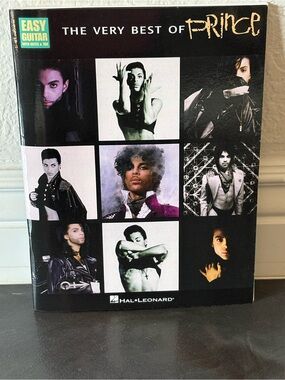 Hal Leonard The Very Best Of Prince Easy Guitar Book with Notes & Tab 17 Songs